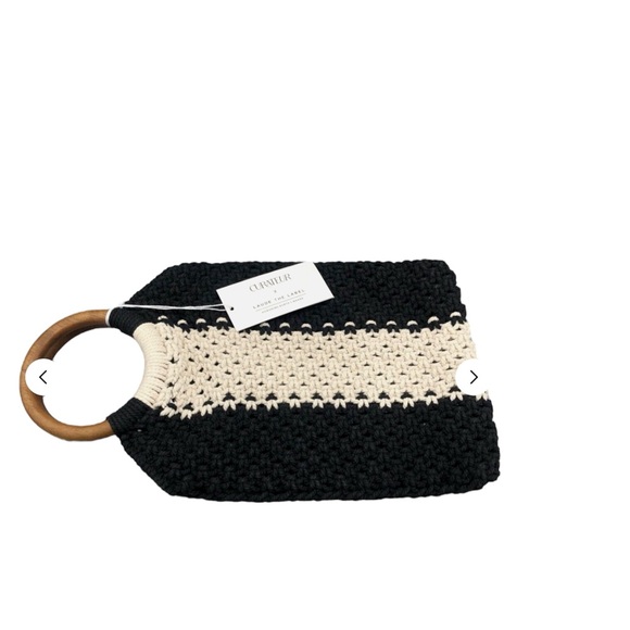 Curateur x Laude the Label Gabby macrame bag NWT - Picture 2 of 7